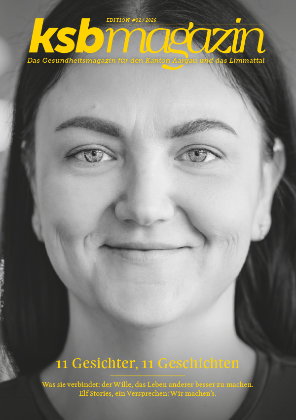 Gesundheitsmagazin Kantonsspital Baden - KSB - Ausgabe 2-2026