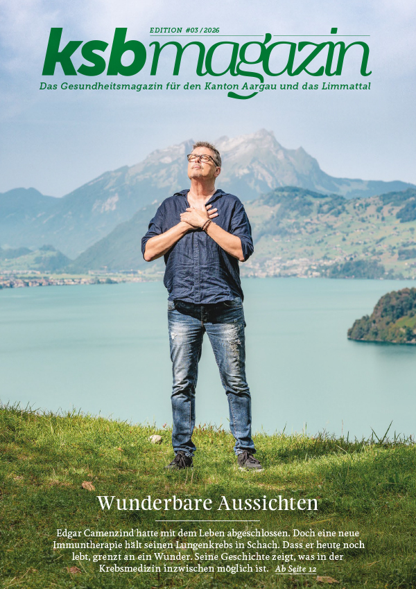 Gesundheitsmagazin Kantonsspital Baden KSB - Ausgabe 3 2026